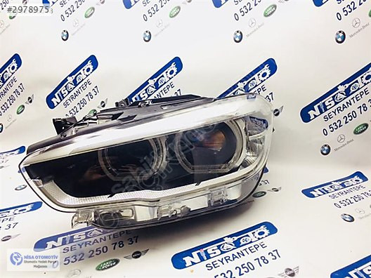 BMW 1 SERİSİ F20 KASA SOL FAR LCİ LEDLİ ORJ ÇIKMA 63117414141