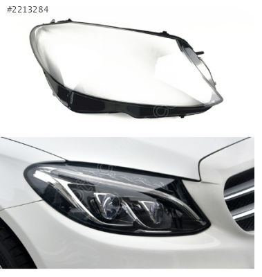 MERCEDES C W205 ÇİFT MERCEK SAĞ FAR CAMI SIFIR 2015-2018 UYU