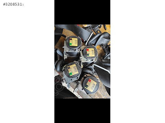 ASTRA H COUPE EMNİYET KEMERLERİ ARKA ADET FİYATI