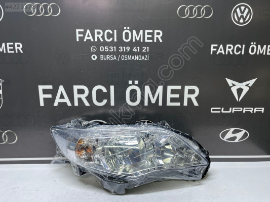 TOYOTA COROLLA 2010-12 SAĞ ÖN FAR SIFIR