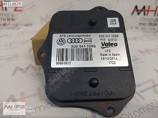 VOLKSWAGEN GOLF 7 2012-2015 FAR BEYNI 3D0941329B