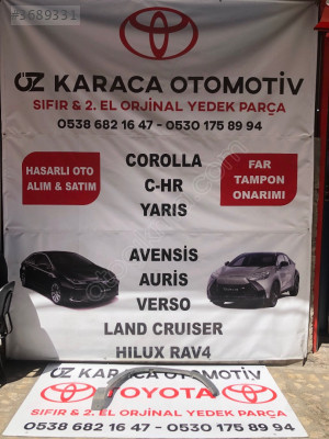2020-2025 TOYOTA COROLLA ÇIKMA ORJINAL DODİK