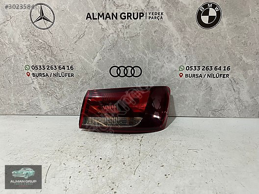 AUDİ A3 SEDAN SAĞ STOP ORJİNAL