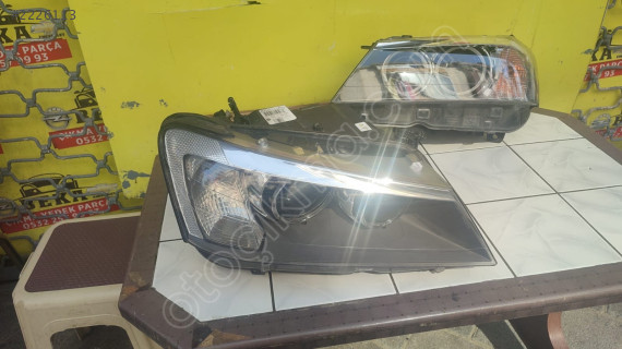 BMW X3 SERİSİ F25 SAĞ FAR DOLU ÇIKMA ORJİNAL YEDEK PARÇA
