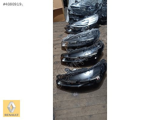 RENAULT CLİO 5.5 ÇIKMA ORJİNAL SOL FAR VE DİGER PARÇALARI