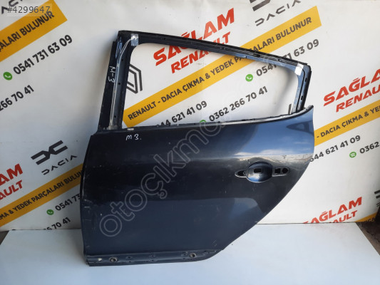Megane 3 Hb 09-16 Orijinal Çıkma Sol Arka Kapı 822790003R