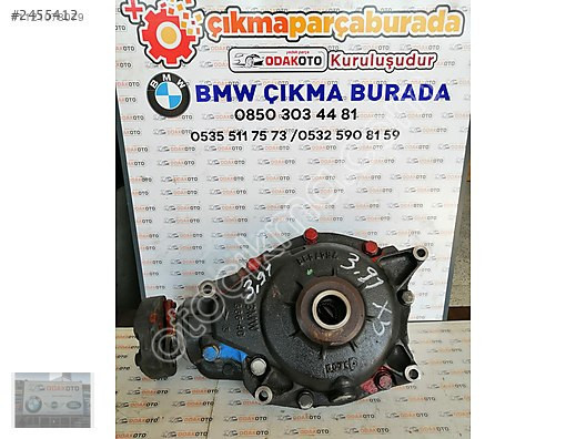 BMW X5 E53 3.0d M57 (3.91) Çıkma Defransiyel Ön Temiz