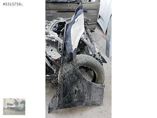 2005 E60 SAĞ ÖN ÇAMURLUK ÜNALLAR OTO YEDEK PARÇA DA