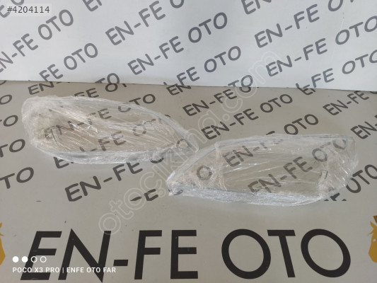 HONDA CİVİC VTEC 2 SAĞ SOL FAR CAMI SIFIR 2003-2005 5