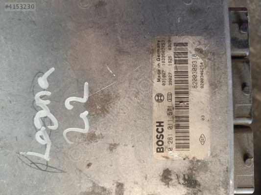 0281011571 820030931 Renault Laguna 1.9DCI MOTOR BEYNİ