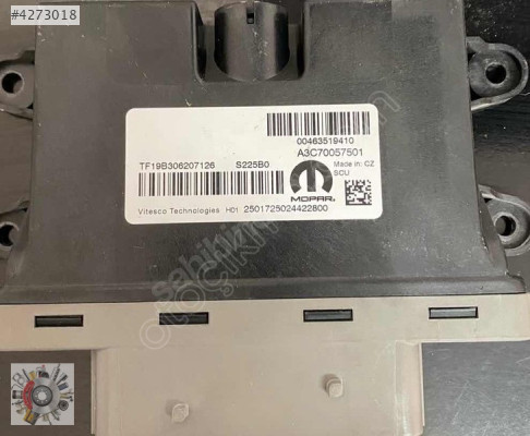 A3C70057501 00463519410 FİAT EGEA ADBLUE BEYNİ