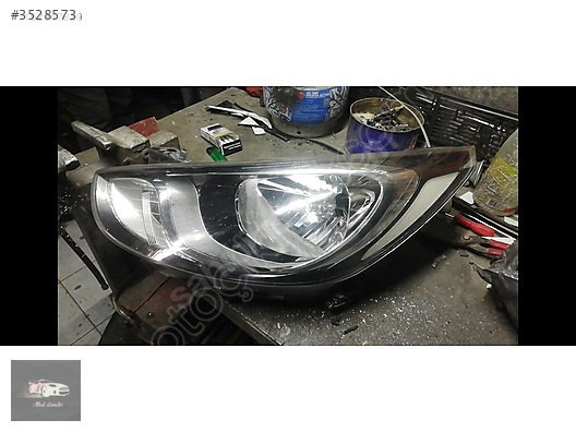 Hyundai Accent Blue 2015 model sol ön far orjinal çıkma