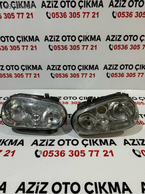 GOLF 4 SAĞ SOL TAKIM FAR ORJİNAL ÇIKMA