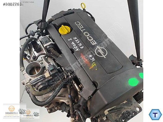 OPEL ASTRA H 1.6 CC 116 hp 16V Z16XER ÇIKMA KOMPLE MOTOR