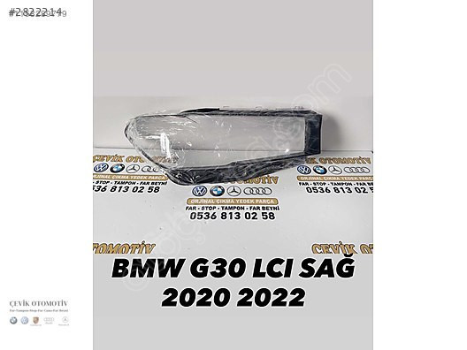 BMW G30 LCİ 2020-2022 SAĞ FAR CAMI