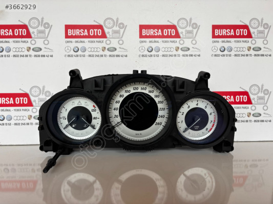 MERCEDES W204 C KASA KM SAATİ KADRAN A2049004009 SÖKME ORJINAL