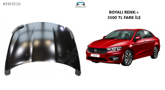FİAT EGEA MOTOR KAPUTU 2013+ (51984308)