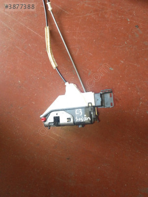 Citroen C3 çıkma sağ ön kapı kilidi 6154W0027J6