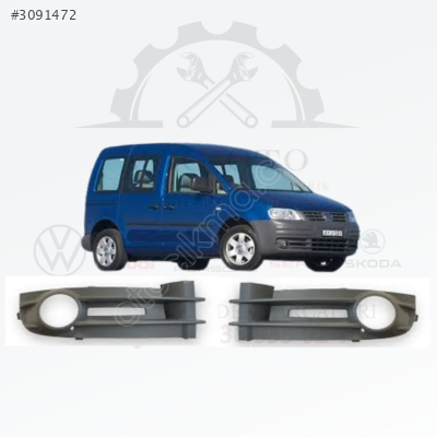 Caddy 2006 2010 Sağ Sol Tampon Kapak Sis Çerçeve 2K0853683A