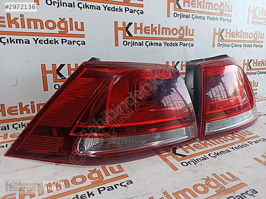 VW GOLF 7 SAĞ ARKA DIŞ STOP ORJİNAL LEDSİZ HATASIZ