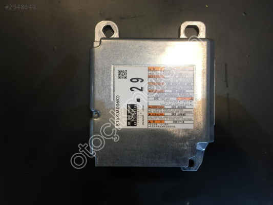 Toyota Corolla 1.8 Hybrid Airbag Beyni Orjinal 151100-6200