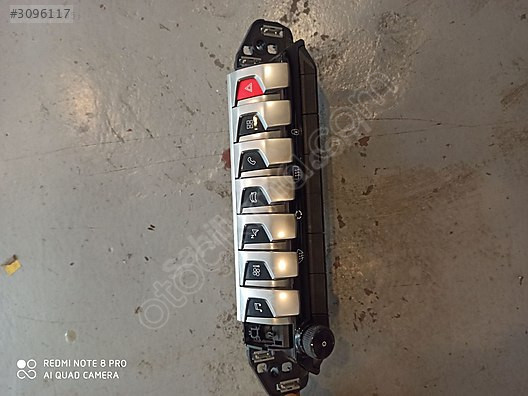 Peugeot 3008 entegre anahtar için çok fonksiyonlu kontrol paneli