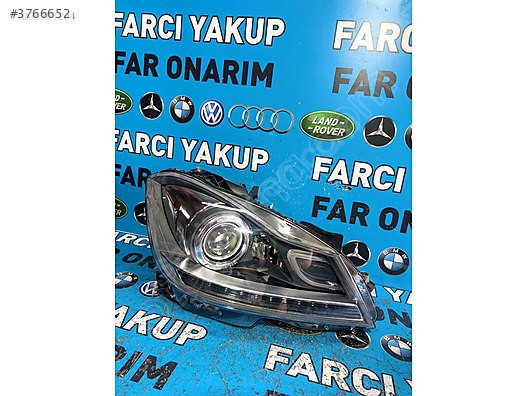 MERCEDES W204 MAKYAJLI KASA SAĞ ÖN FAR ÇIKMA ORİJİNAL TEMİZ