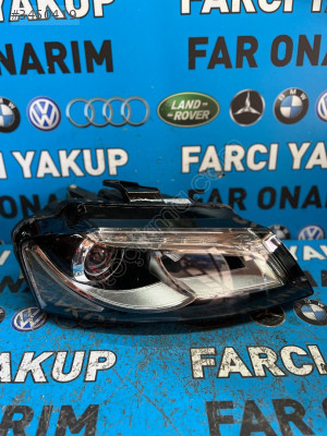 Audi A3 sağ ön far 2009 2013 çıkma orjinal