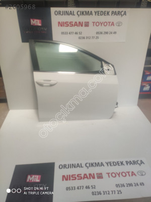 TOYOTA Corolla Sağ Ön Kapı ve Parçaları - MİL OTO Çı