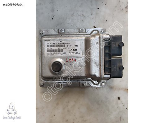 Fiat 500 Motor Beyni 52013980 - 9GF.T6 - 9GFT6