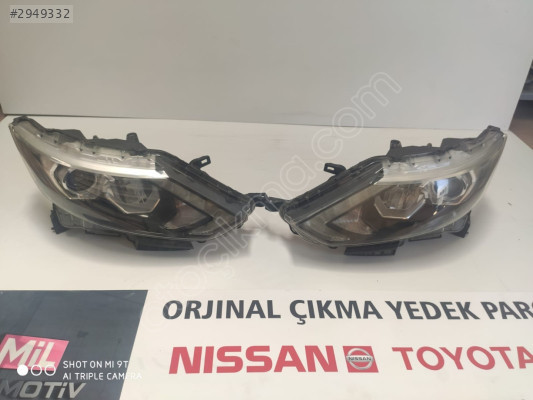 NİSSAN QASHQAİ J11 FAR TAKIMI...MİL OTO