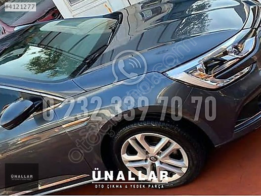 RENAULT MEGANE 4 SAĞ ÖN ÇAMURLUK ve TÜM AKS| ÜNALLAR OTO ÇIKMA |