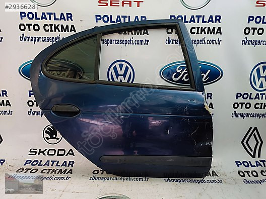 Renault Megane 1 sağ arka kapı kelebek camı Orjinal