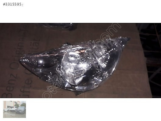 2006 HONDA JAZZ SOL FAR ÜNALLAR OTO YEDEK PARÇA DA,