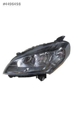 Fiat Pratico Far Lambasi Sol Elektrikli/Motorlu/Siyah Ayfar E