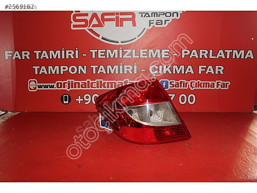 RENAULT CLİO SYMBOL 2009-2012 SOL STOP LAMBASI