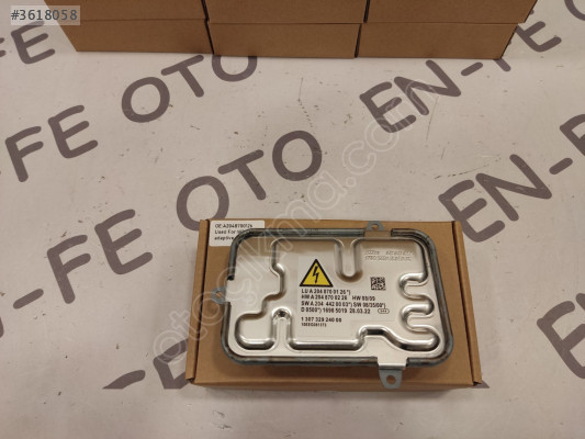 W204 C180 XENON FAR BEYNİ A 204 870 01 26 A2048700126 SIFIR ENFE