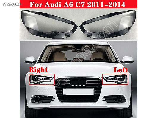 2012-2015 Audi A6 Sağ Far Camı - Oto Çıkma Parçalar