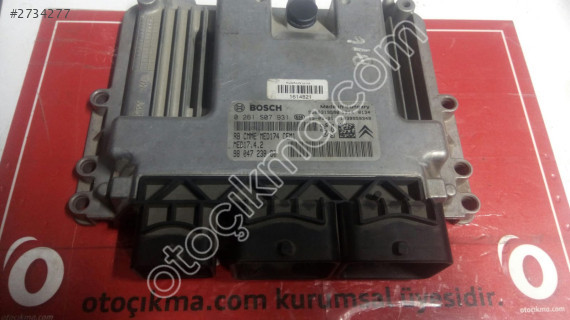 PEUGEOT 308 MOTOR BEYİNİ 0261S07931 9804723880