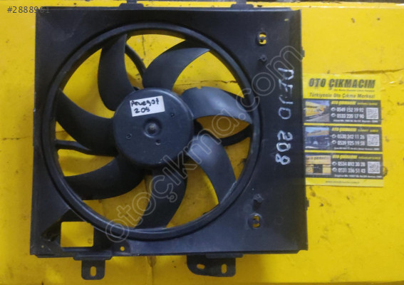 PEUGEOT 208 FAN KOMPLE