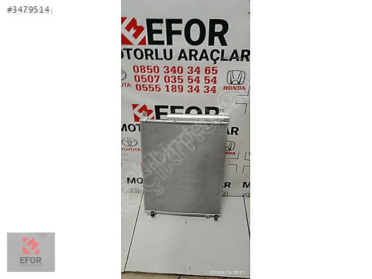 HONDA CRV SIFIR KLİMA RADYATÖR 14-17 OEM NO: 80110-TOA-A01