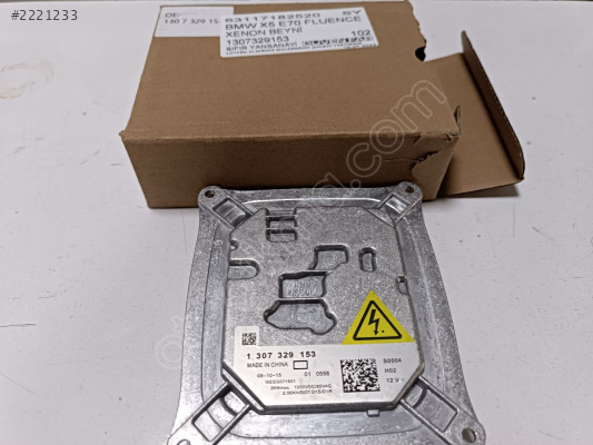 BMW X5 E70 E90 E92 E83 FLUENCE XENON BEYNİ 1307329153 631171