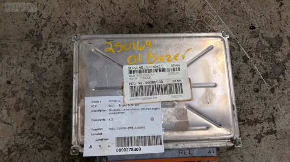 CHEVROLET BLAZER MOTOR BEYNİ