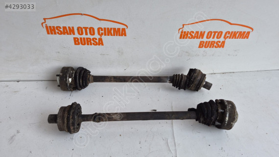 Audi a4 b6 sağ sol aks sökme