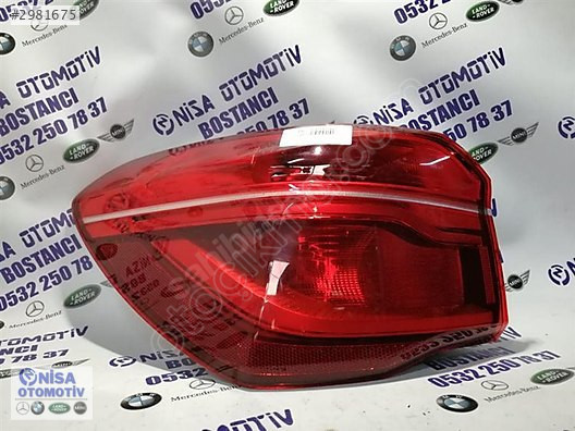 BMW X1 F48 KASA SOL DIŞ STOP ORJ ÇIKMA 63217350711 - 63217350715