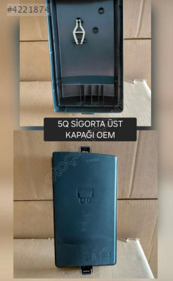 5Q0937132C OEM GOLF 7 SİGORTA KUTUSU ÜST KAPAĞI