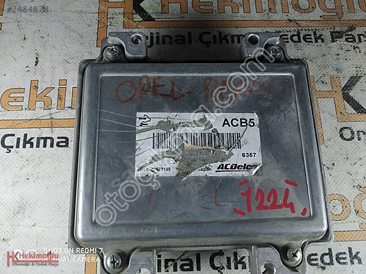 OPEL CORSA E ASTRA 1.4 BENZİNLİ MOTOR BEYNİ ECU E83 126791