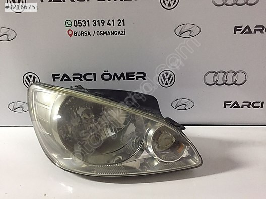HYUNDAİ GETZ ÖN SAĞ FAR ORJİNAL FAR