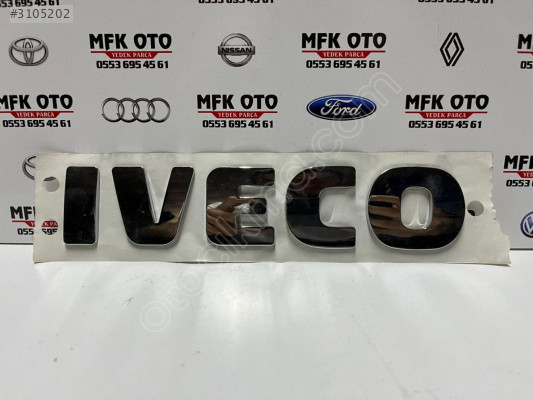 Orjinal IVECO Bagaj Yazısı - Toyota Yaris Bagaj Arması