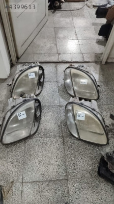 Mercedes SLK 1995 2001 çıkma sağ sol far orijinal